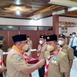 Pengurus Kwarcab Pramuka Bungo Masa Bakti 2021 -2026, Resmi Dilantik Bupati Bungo