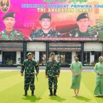Kasad Terima Laporan Korps Kenaikan Pangkat Danrem 102/Pjg dan 35 Pati TNI AD
