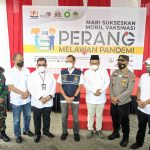 Percepatan Herd Imunity, Polres Gresik Dukung Gerai Mobil Vaksin