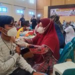 Warga Mulai Padati Lokasi Vaksin di Polres Lhokseumawe