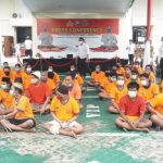 Satu Bulan 41 Kasus dan 49 Tersangka Berhasil Diungkap Polrestabes Surabaya