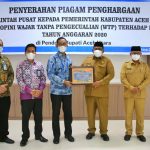 Pemkab Aceh Utara Terima Penghargaan WTP 6 Kali Berturut dari Kemenkeu RI