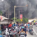 Si Jago Merah Mengamuk di Pabrik Benang Driyorejo Gresik, Karyawan Kocar Kacir Evakuasi Diri