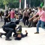 Oknum Polisi Yang Banting Mahasiswa Saat Demo Diperiksa Propam Mabes Polri