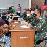 Kodim 0505/JT Gelar Vaksin Dosis 1 dan 2 di Lima Lokasi