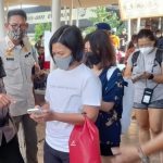 Kasat Samapta Polres Kepulauan Seribu Pimpin Giat Pengawasan Prokes di Dermaga Keberangkatan Marina Ancol