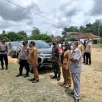 Dandim 0426 Bersama Kaplres Pantau Pilkades Serentak di Mesuji