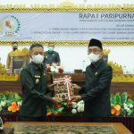 5 Raperda TA 2022 di Paripurnakan DPRD Bersama Pemkab Tubaba