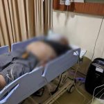 Tabrak Tumpukan Pasir Proyek, Pengendara Sepeda Motor Dilarikan Ke Rumah Sakit