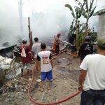 Lapak Pengepul Barang Bekas Dikelurahan Narogtog Tangerang Hangus Terbakar