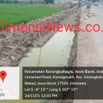 Pekerjaan Leningan Saluran Air Bapak Asep Saepudin di Desa Karang Mukti Diragukan Kualitasnya