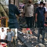 Tagis Histeris Warga Menyambut Kedatangan Wagub Jambi di Lokasi Kebakaran Desa Tenda