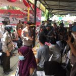 Polres Metro Tangerang Kota Gelar Vaksinasi Serentak Suntikan 9000 Dosis