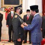 Presiden Jokowi Lantik Jenderal TNI Andika Perkasa Jadi Panglima TNI