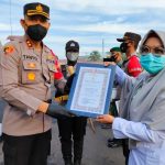 Capai Target Vaksinasi,  Dua Muspika Dapat Penghargaan dari Polres Lhokseumawe