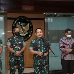 Bahas Penanganan Papua, Kasad Temui Menko Polhukam RI