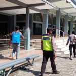 Upaya Antisipasi Gelombang C19, Pelabuhan Gresik disemprot Disinfektan