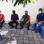 Usung Tema Kamtibmas Dan Kebersihan Pelda Dar’in Lakukan Komsos