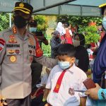 600 Siswa SD di Larangan Kota Tangerang di Vaksinasi