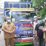 Lepas Bantuan Untuk Semeru,Bupati Sukabumi Apresiasi Aksi Sosial Warga