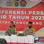 Kapolres Tangerang : Kasus Kriminal di Tahun 2021 Menurun