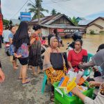 Urkes Polres Bungo Datangi Warga Terdampak Banjir