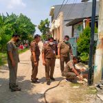 Diduga Tidak Kantongi Ijin, Satpol PP Kota Tangerang Tindak Tegas Tiang Internet Ilegal