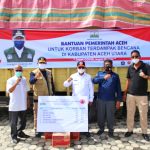 Pemkab Aceh Utara Terima Bantuan Sembako dari BPBA Aceh
