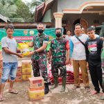 Kodim Bute Kembali Salurkan Bantuan dari Korem 042/Gapu untuk Korban Banjir