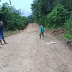 Jalan Kembali Mulus, Warga Lebuh Ucapkan Terimakasih Kepada Brigpol Maidani
