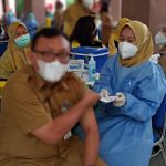 Ribuan ASN dan Puluhan Wartawan Kota Tangerang Disuntik Vaksin Booster