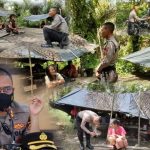 Perdana Bertugas di Polres Sarolangun,Bripda Perbal Sambangi Pemukiman SAD