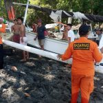 Wisatawan Domestik Asal Medan Di Duga Terseret Ombak