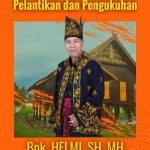 Helmi Hamid di Lantik Jadi Ketua LAM Kabupaten Sarolangun