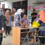 Koramil 1628-05/Jereweh Kawal Vaksinasi Booster Di Lingkungan Balai KPH Sejorong Matayang