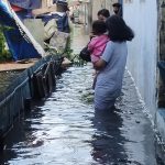 Banjir di Tegal Alur Belum Surut,Warga Tak Tau Sampai Kapan Akan Mengungsi