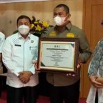 Bupati Bungo Raih Penghargaan Kemnaker RI, Melalui Dinas Ketenagakerjaan Kab. Bungo