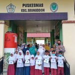 Ketua TP-PKK Aceh Utara Pantau Vaksinasi Anak