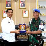 Wali Kota Pematangsiantar Terima Kunjungan Komandan Dandenpom I/1 Pematangsiantar