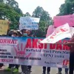 Forum Wartawan Tangerang Lakukan Refleksi Aksi Damai di Hari Pres Nasional ke 76