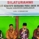 Silaturrahmi Dengan Awak Media, Kadis Kominfo : Mari Kita Tingkatkan Profesionalitas