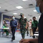Kedatangan Danrem 052/wkr Disambut Hangat Para Karyawan PT.Mayora Group