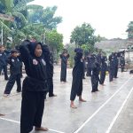 Mengatasi Omicron PSHT Ranting Batuceper Lakukan Latihan di Minggu pagi