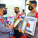 Capai Target Vaksinasi, Kapolres Lhokseumawe Peroleh Penghargaan dari Kapolri