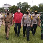 Bupati Cek Endra Dampingi Kapolda Cek kelangkaan minyak Goreng Di Singkut