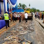 Warga Sering Terganggu Saat Sholat, Polisi Musnahkan Knalpot Brong