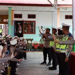 Perkenalkan Etika Ber Lalin, Satlantas Polres Bungo Dalam Giat ” Polsana” Kunjungi TK Kemala Bhayangkari