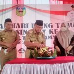 Cek Endra Hadiri HUT Kecamatan Singkut Ke-15 Tahun