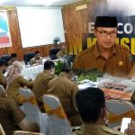 Wabub Hilal Hadiri Pemaparan LKPJ Perangkat Daerah Tahun 2021 Oleh Bappeda Sarolangun