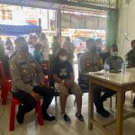 Kapolres Sarolangun Ikuti Vicon Vaksinasi Serentak Seluruh Polres Se Indonesia